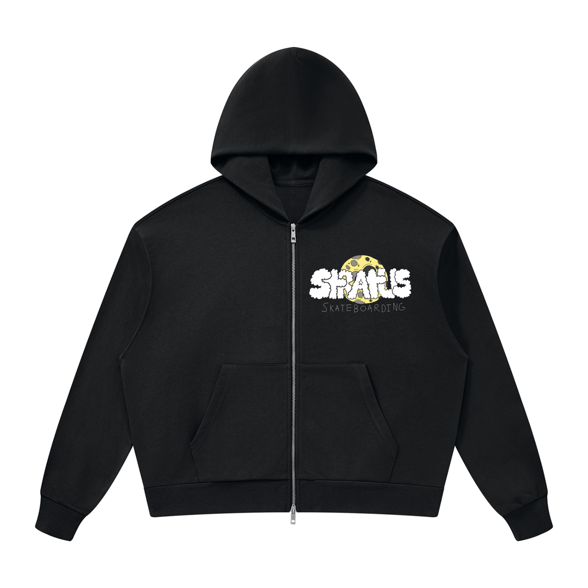 Stratus Outer Orbit Drop Shoulder Full Zip Hoodie
