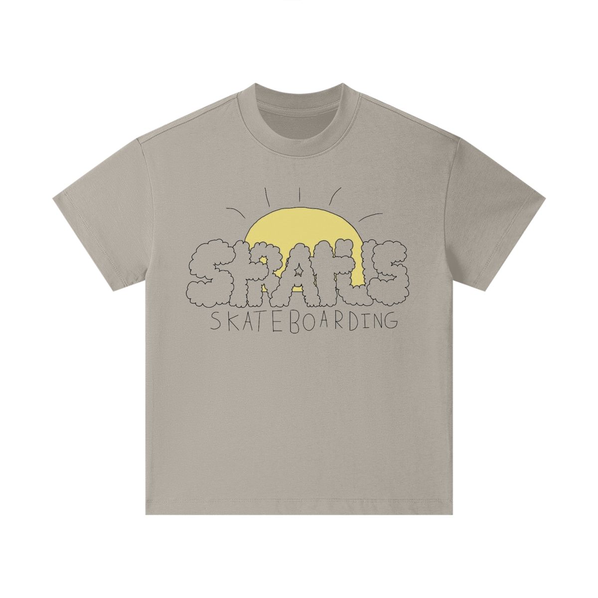 Stratus On the Grind Pure Cotton Essential Kids T-Shirt