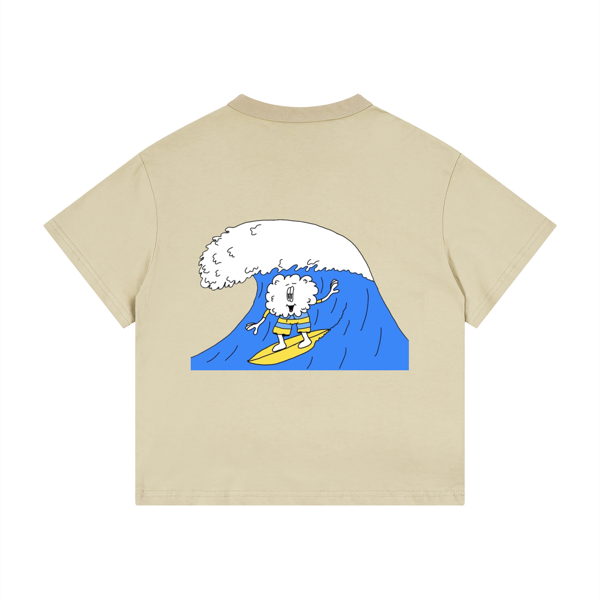 Kid's Stratus Ride the Wave Loose Fit Drop Shoulder T-Shirt