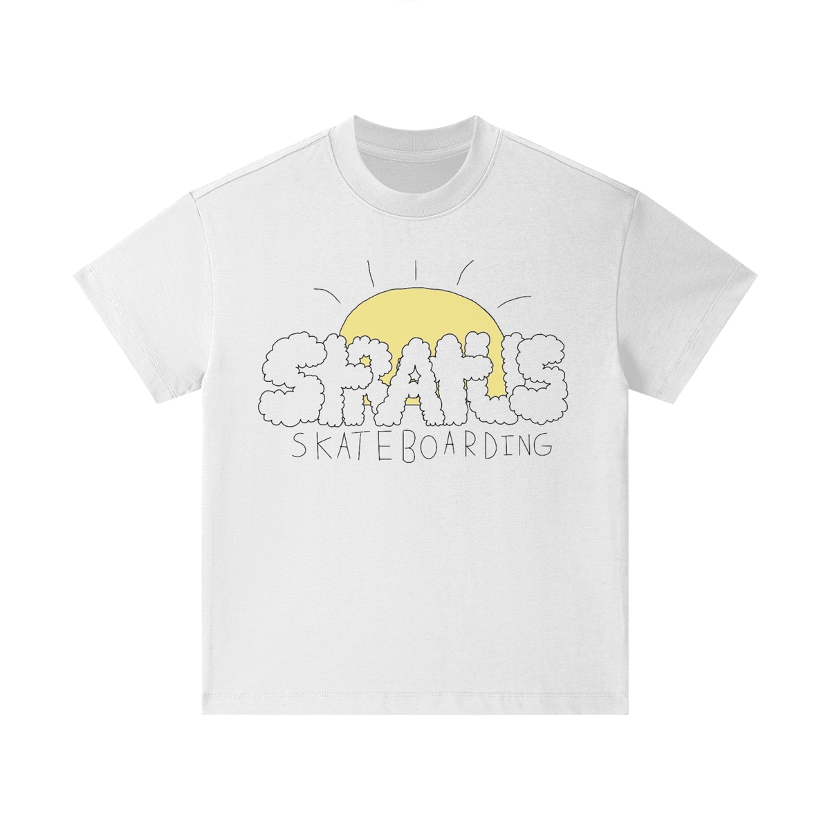 Stratus On the Grind Pure Cotton Essential Kids T-Shirt