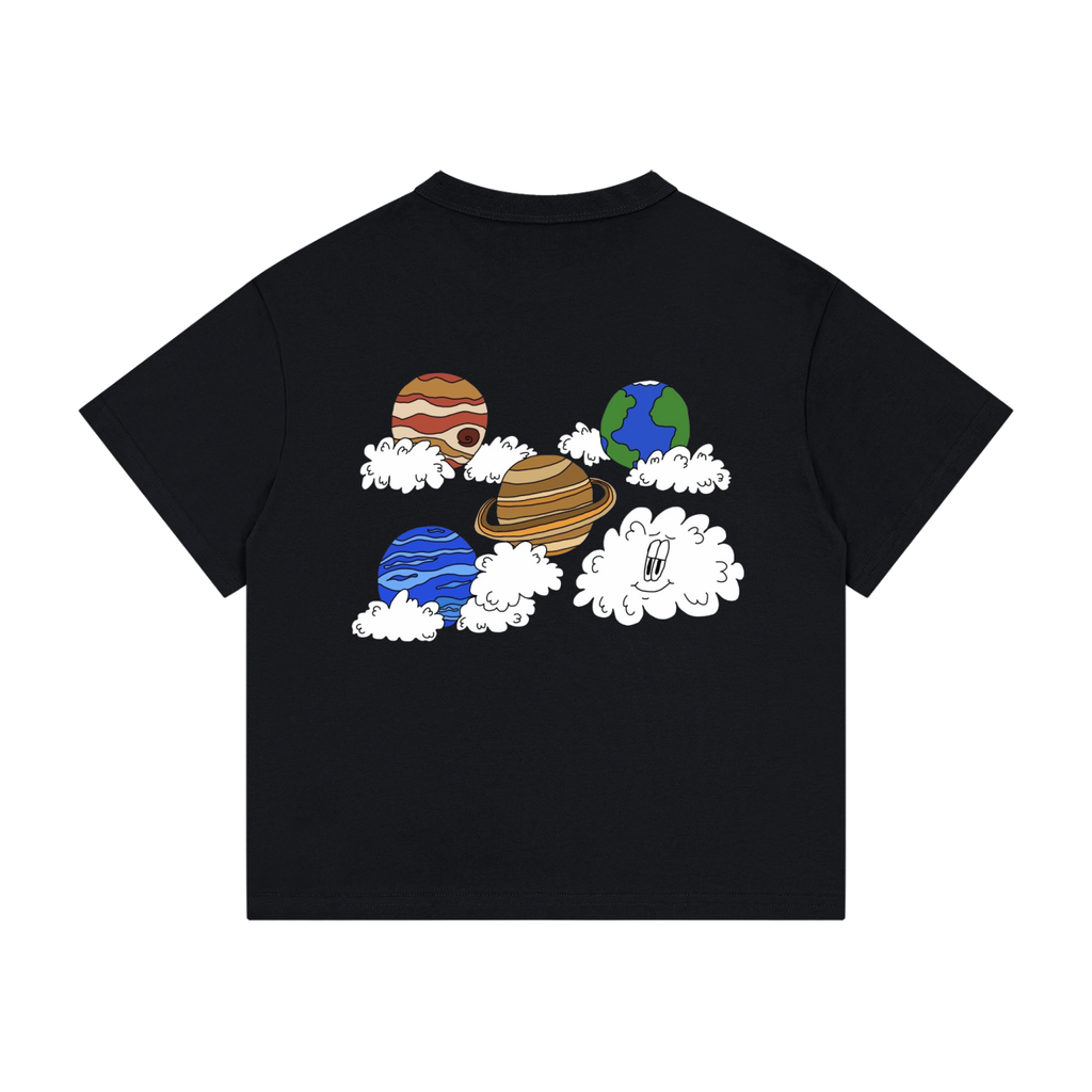 Kid's Stratus Outer Orbit Loose Fit Drop Shoulder T-Shirt