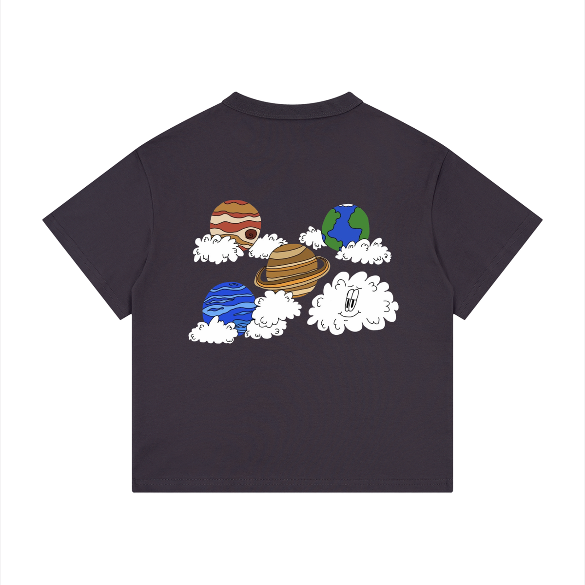 Kid's Stratus Outer Orbit Loose Fit Drop Shoulder T-Shirt